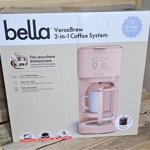 Abella VersaBrew 2-in-1 Coffee System - Pink